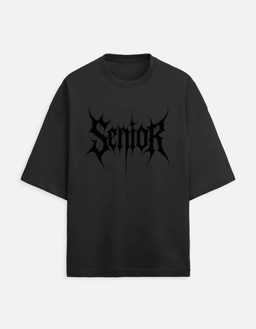 Trust The Process Samurai Back Print T-Shirt | Premium Black Streetwear | Dark Gothic Front Logo Tee