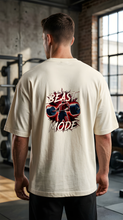 Beast Mode Gym Graphic Oversized T-Shirt for Men