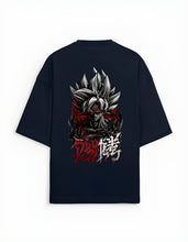 Demonic Anime Warrior Oversized T-Shirt | Streetwear Edition