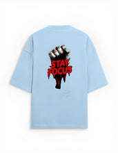Stay Focus Oversized T-Shirt – Motivational Streetwear
