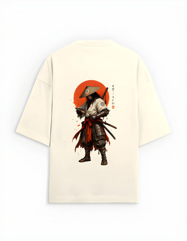 Ronin Samurai Oversized T-Shirt – Japanese Warrior Streetwear