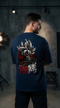 Demonic Anime Warrior Oversized T-Shirt | Streetwear Edition