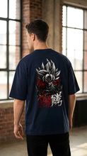 Demonic Anime Warrior Oversized T-Shirt | Streetwear Edition