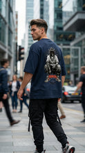 Samurai Street Oversized T-Shirt | Dark Aesthetic Anime Tee