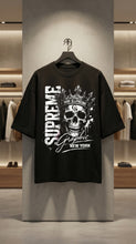 Classic Skull Graphic T-Shirt for Men | Streetwear Cotton Oversized Tee