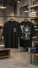 Classic Skull Graphic T-Shirt for Men | Streetwear Cotton Oversized Tee