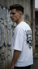Fire Skull Printed T-Shirt for Men | Trendy Street Style Cotton Tee