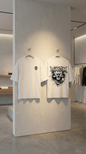 Fire Skull Printed T-Shirt for Men | Trendy Street Style Cotton Tee