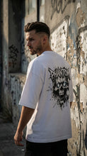 Fire Skull Printed T-Shirt for Men | Trendy Street Style Cotton Tee